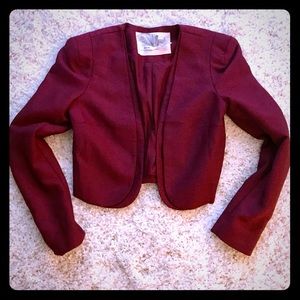 Red Sparkly Urban Outfitters Blazer Size Small